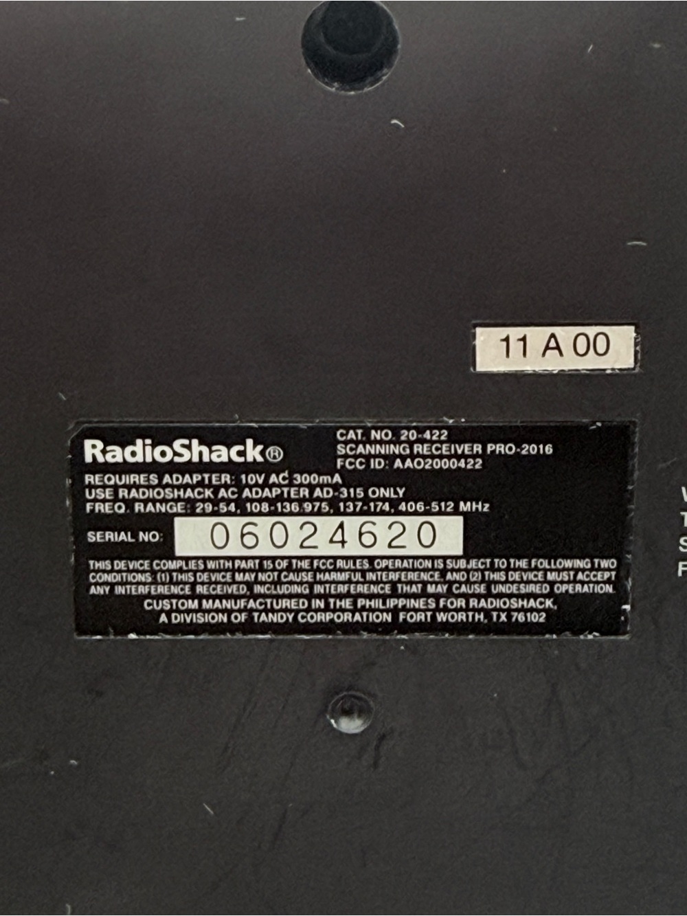 Radio Shack Weather Alert Radio Pro-2016 Tested & Works - Picture 3 of 6